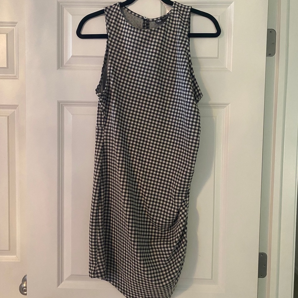 Bodycon Gingham Zara Dress